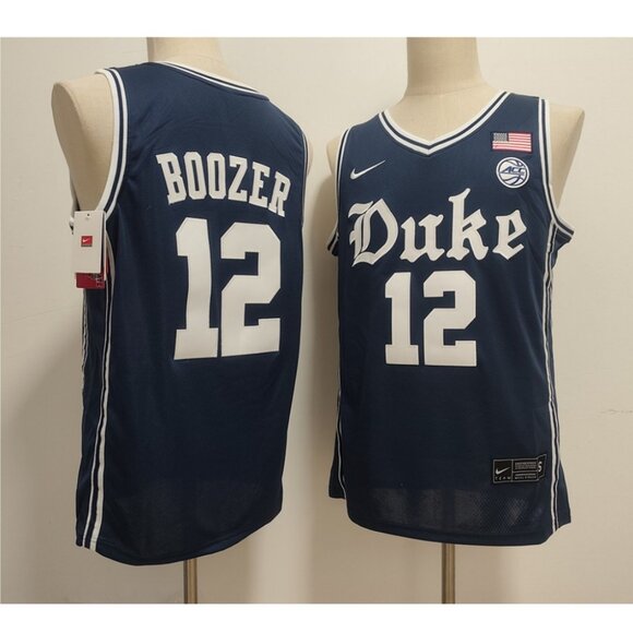 Mens Cameron Boozer Stitched Jersey Navy